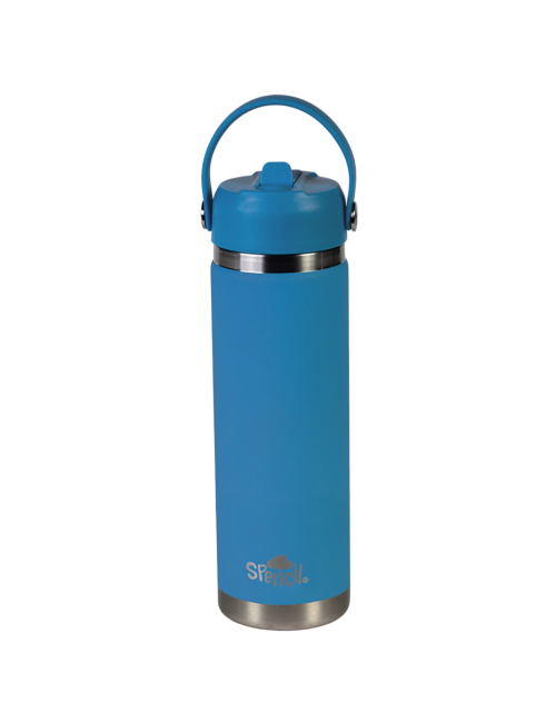 Spencil Big Insulated Water Bottle 650ml - Pacific