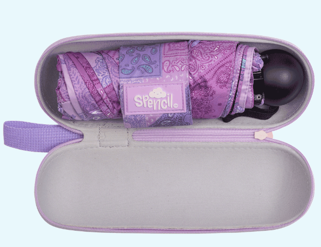 Compact Umbrella - Paisley Patch