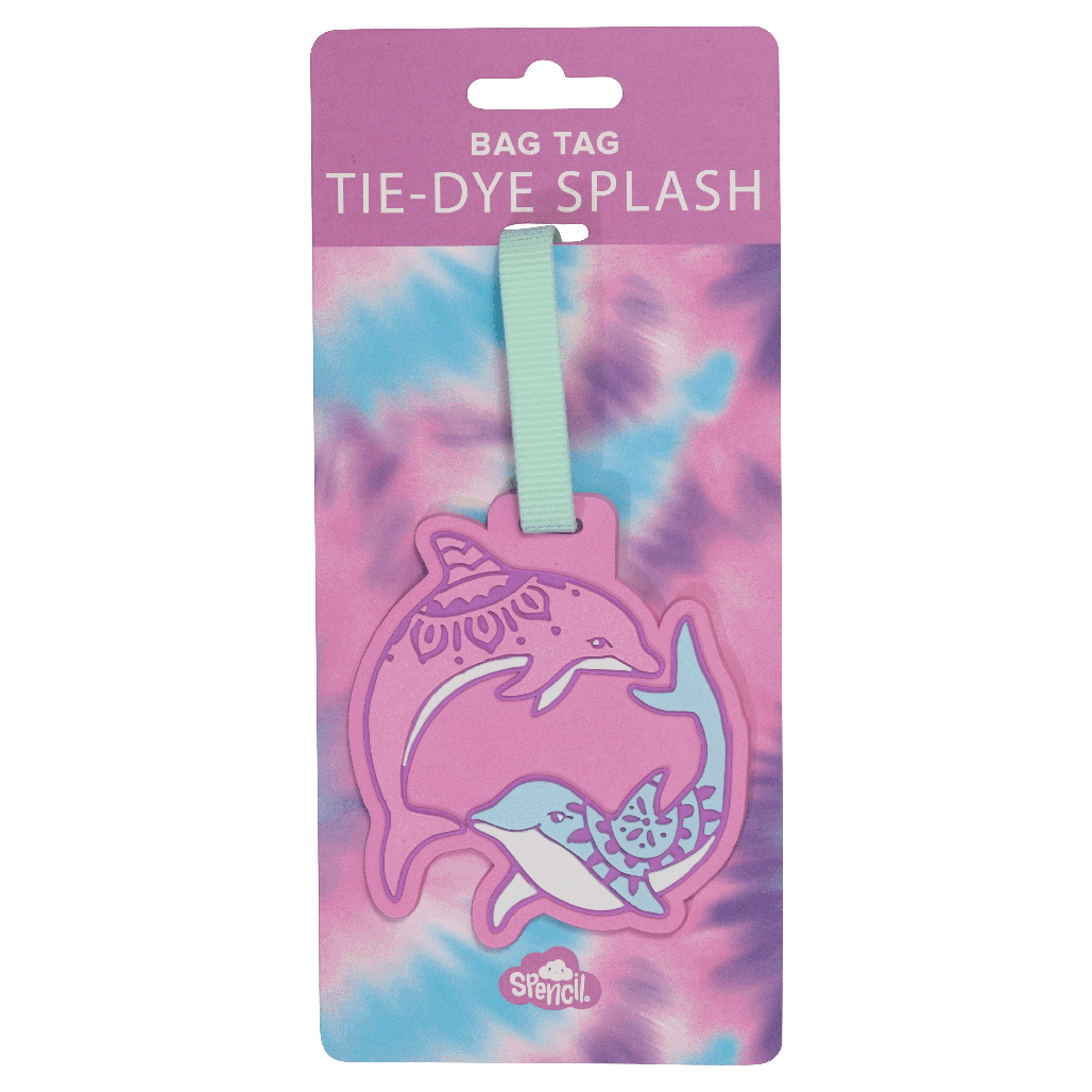 SPENCIL BAG TAG-TIE DYE-SPLASH