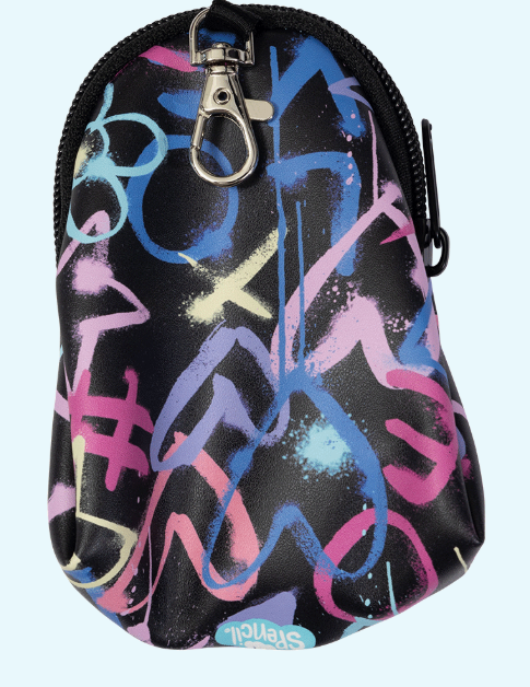 SPENCIL COIN POUCH-HEARTS & CROSSES