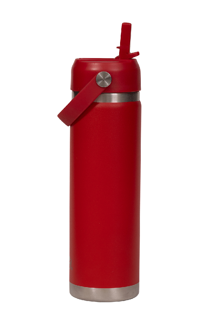 Spencil Big Insulated Water Bottle 650ml - Fire