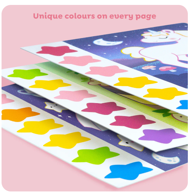 Tiger Tribe Paint a Picture Set - Unicorn Skies