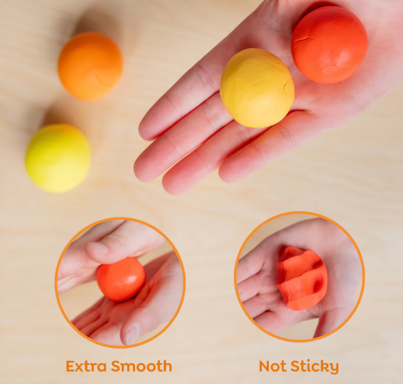 Super Clay Stationery - Sunrise Yellow + Orange