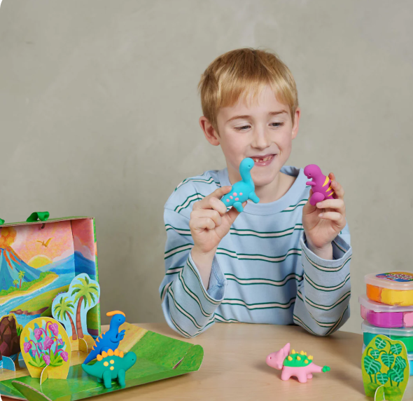 Tiger Tribe Claytopia - Dinosaur World