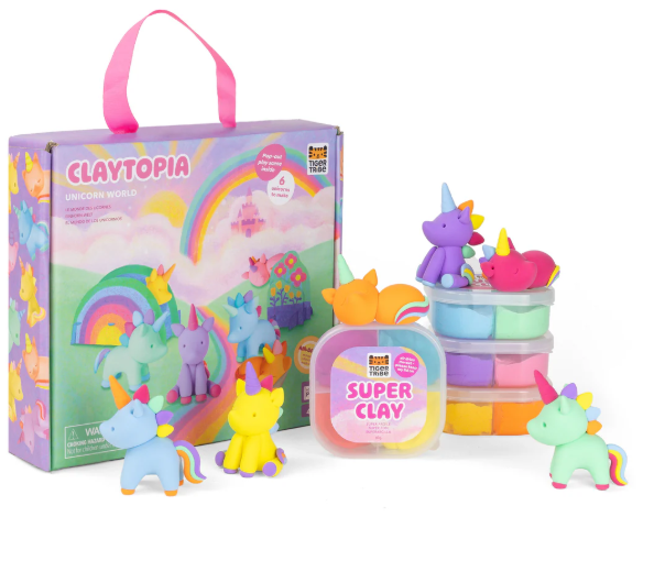 Tiger Tribe Claytopia - Unicorn World