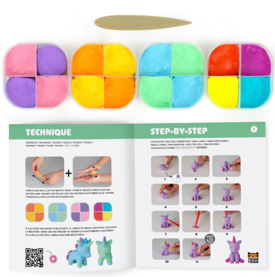 Tiger Tribe Claytopia - Unicorn World