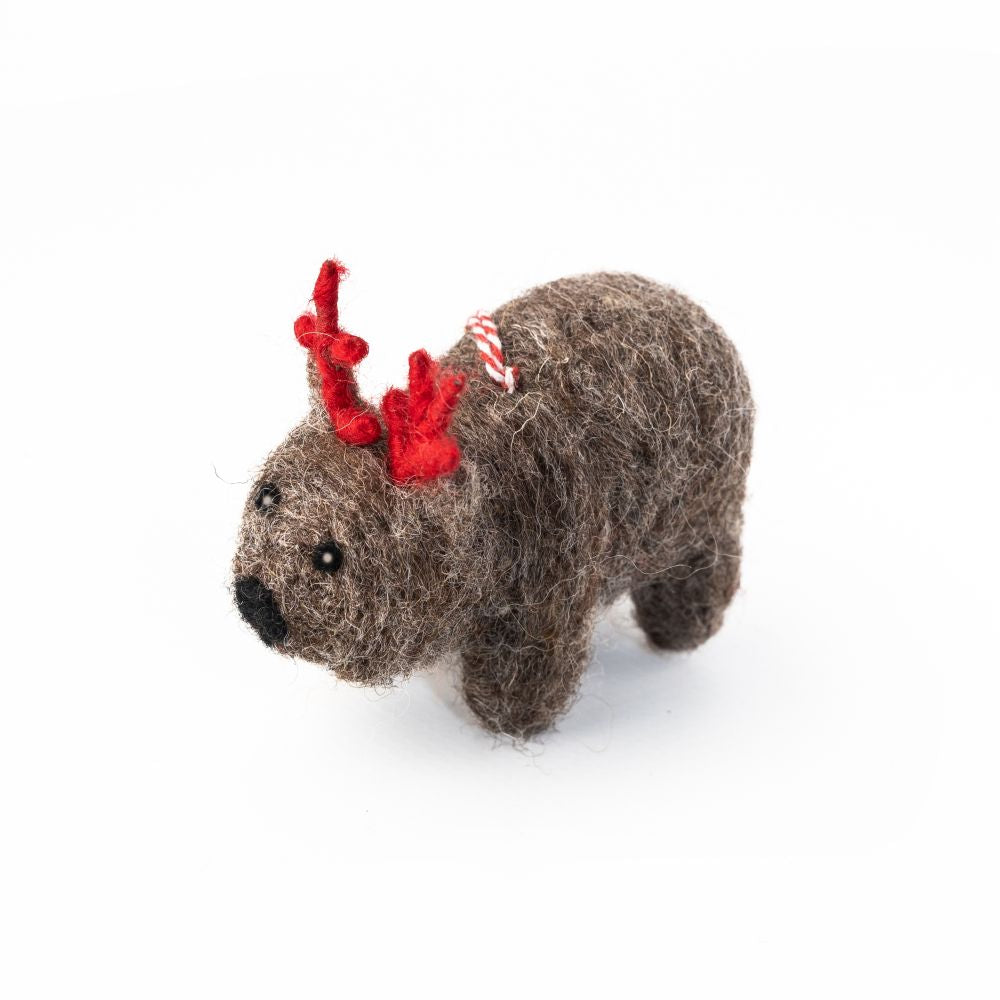 CHRISTMAS DECORATION - WOMBAT WALLY