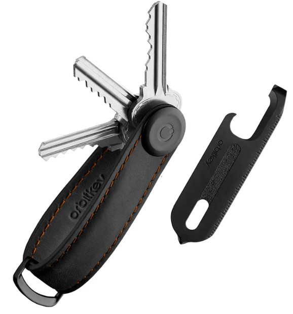 CRAZY HORSE KEY ORGANISER + MULTITOOL V2 - BLACK/ORANGE