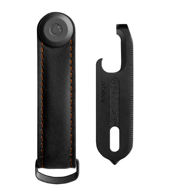 CRAZY HORSE KEY ORGANISER + MULTITOOL V2 - BLACK/ORANGE