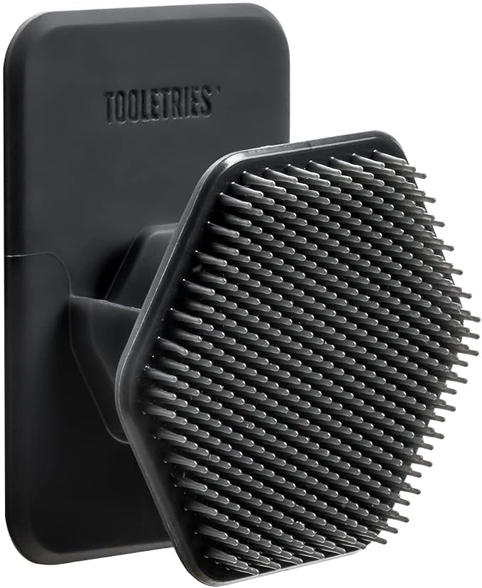 TOOLETRIES FACE SCRUBBER & HOLDER