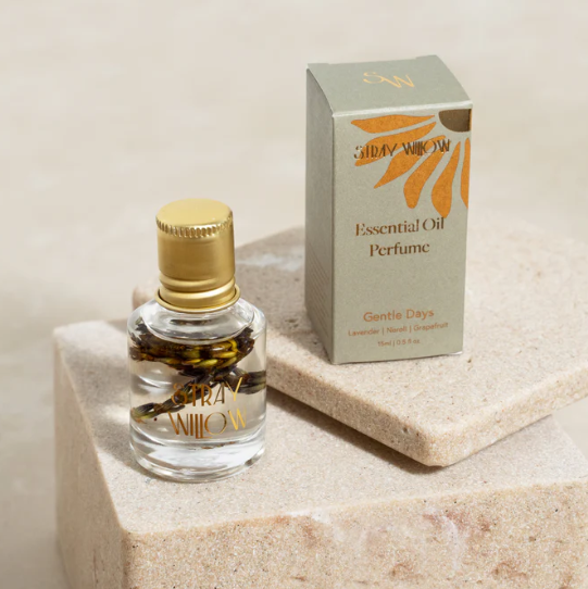Stray Willow Essential Oil Perfume Roller - Gentle Days