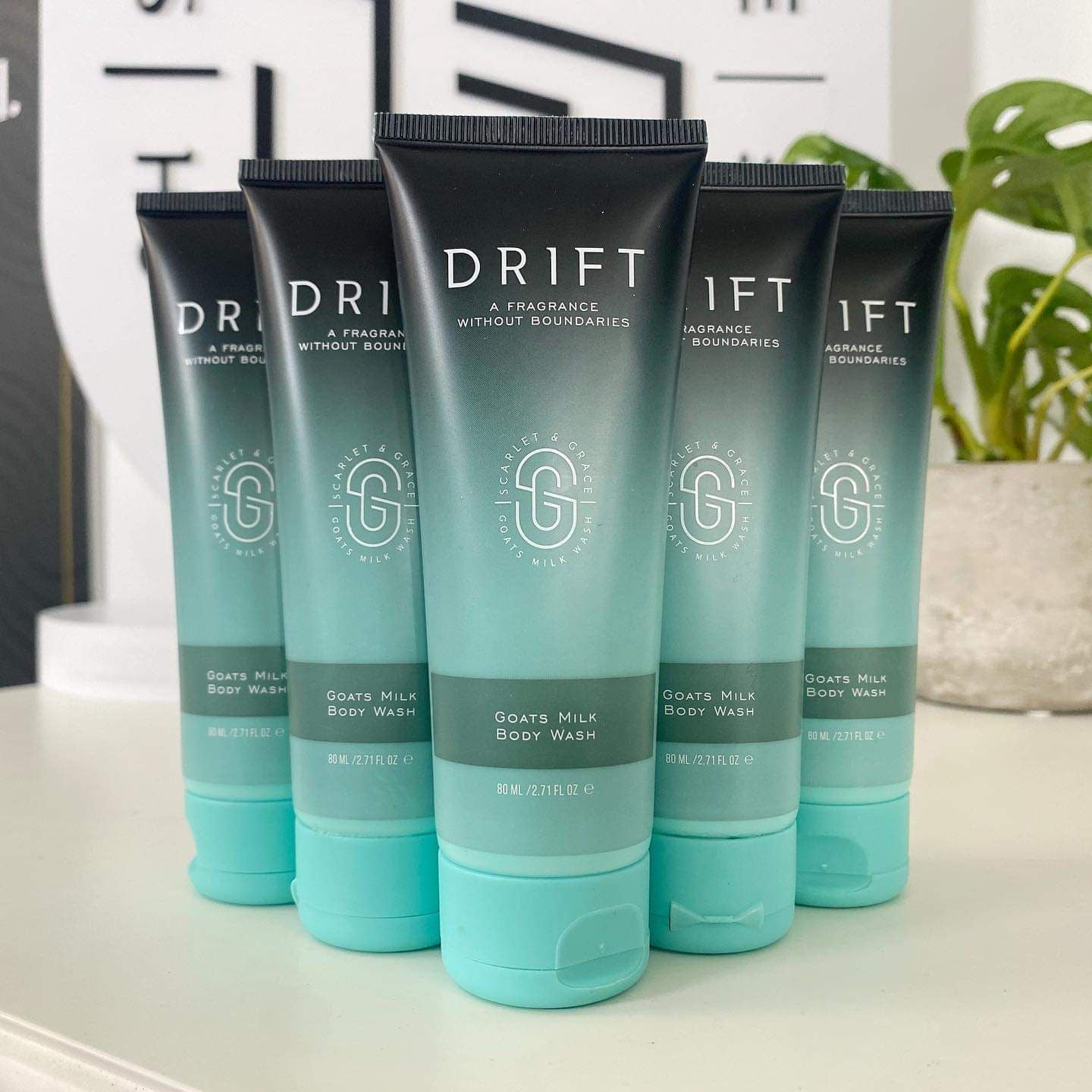 S&G 80MLS GOATS MILK TRAVEL WASH -- DRIFT