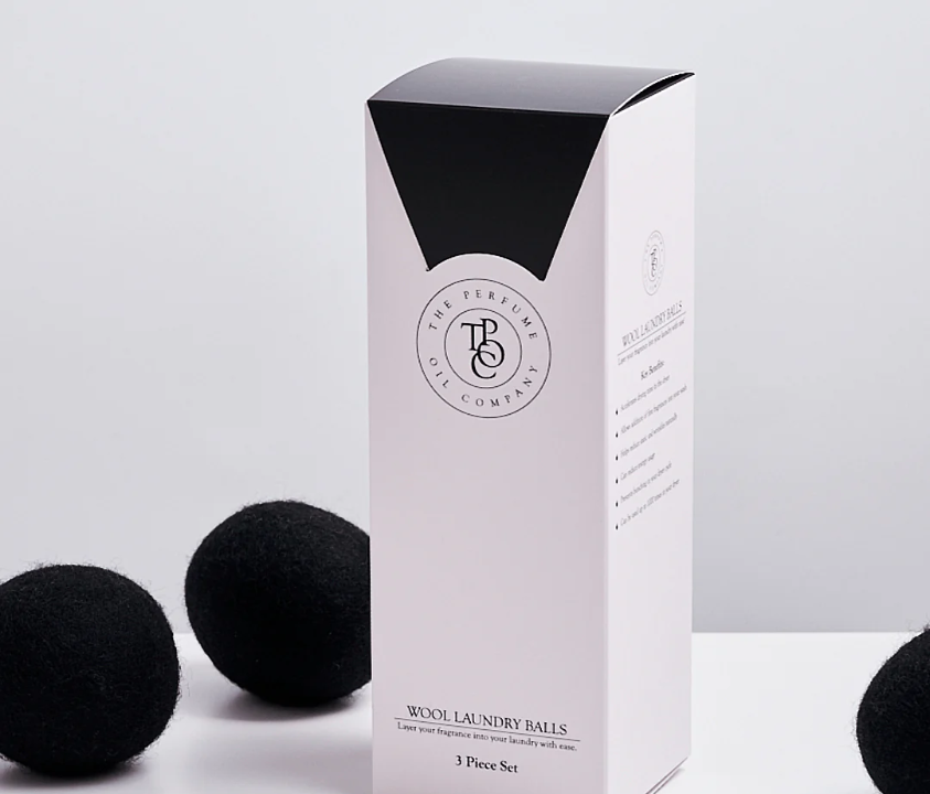 PERFUME OIL COMPANY WOOL LAUNDRY BALLS