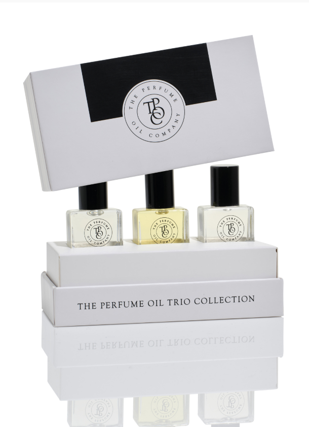 PERFUME OIL COMPANY TRIO COLLECTION-A WORLD OF FLOWERS