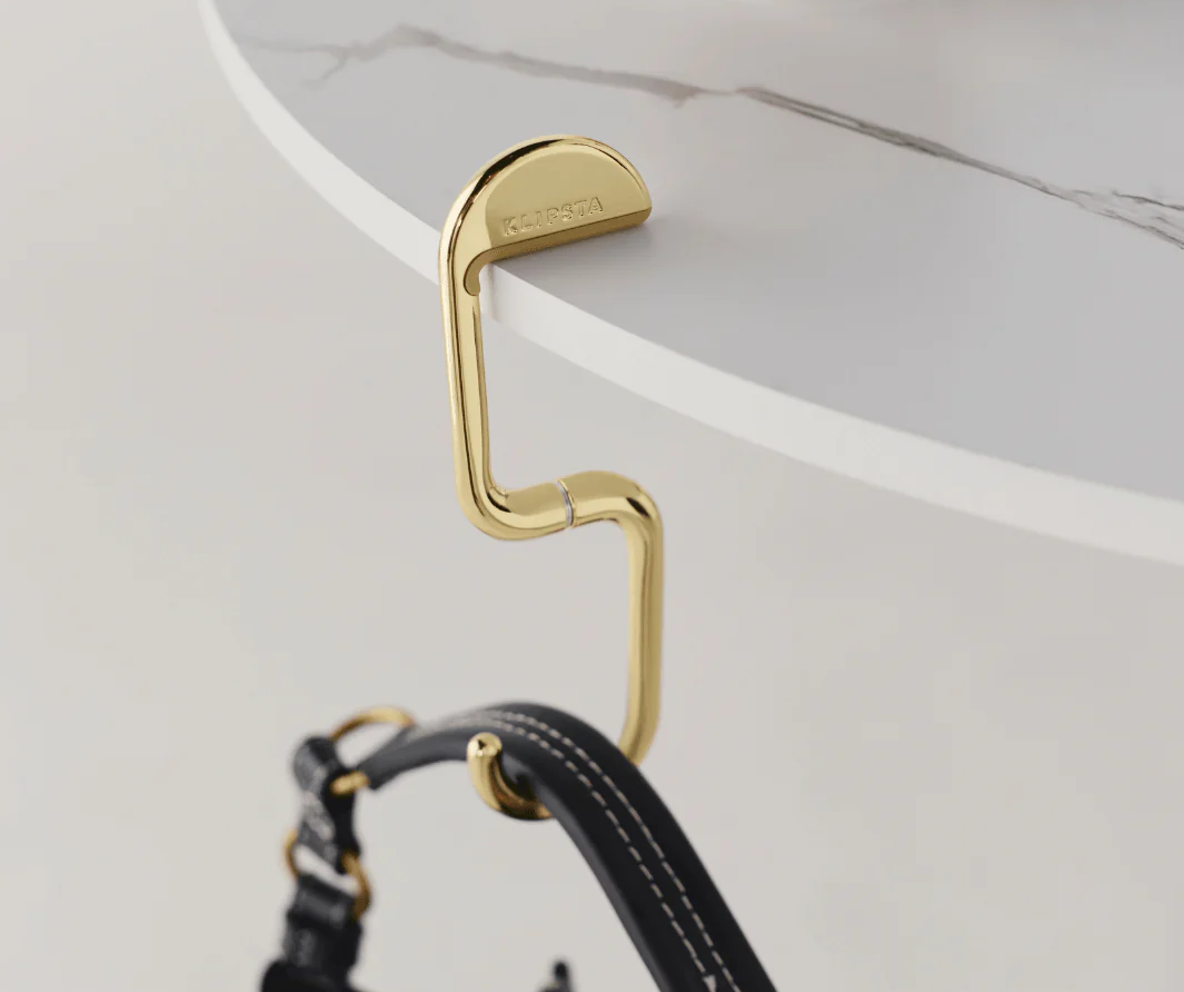 KLIPSTA FLIP BAG HOOK - GOLD