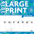 Large Print 2026 Square Matte