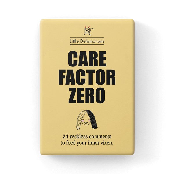 DEFAMATIONS LITTLE DEFAMATIONS-CARE FACTOR ZERO