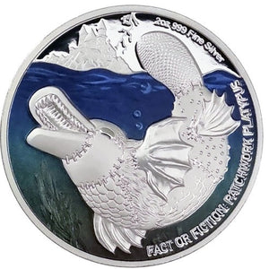 Fact or Fiction: Patchwork Platypus 2024 Niue $5 2oz Silver Proof Coin