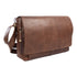 RUGGED HIDE LITHGOW SATCHEL-BROWN 