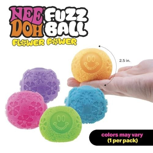 Schylling - Fuzz Ball Flower Power Nee Doh