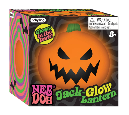 Schylling - Jack-Glow Lantern Nee Doh (Halloween)