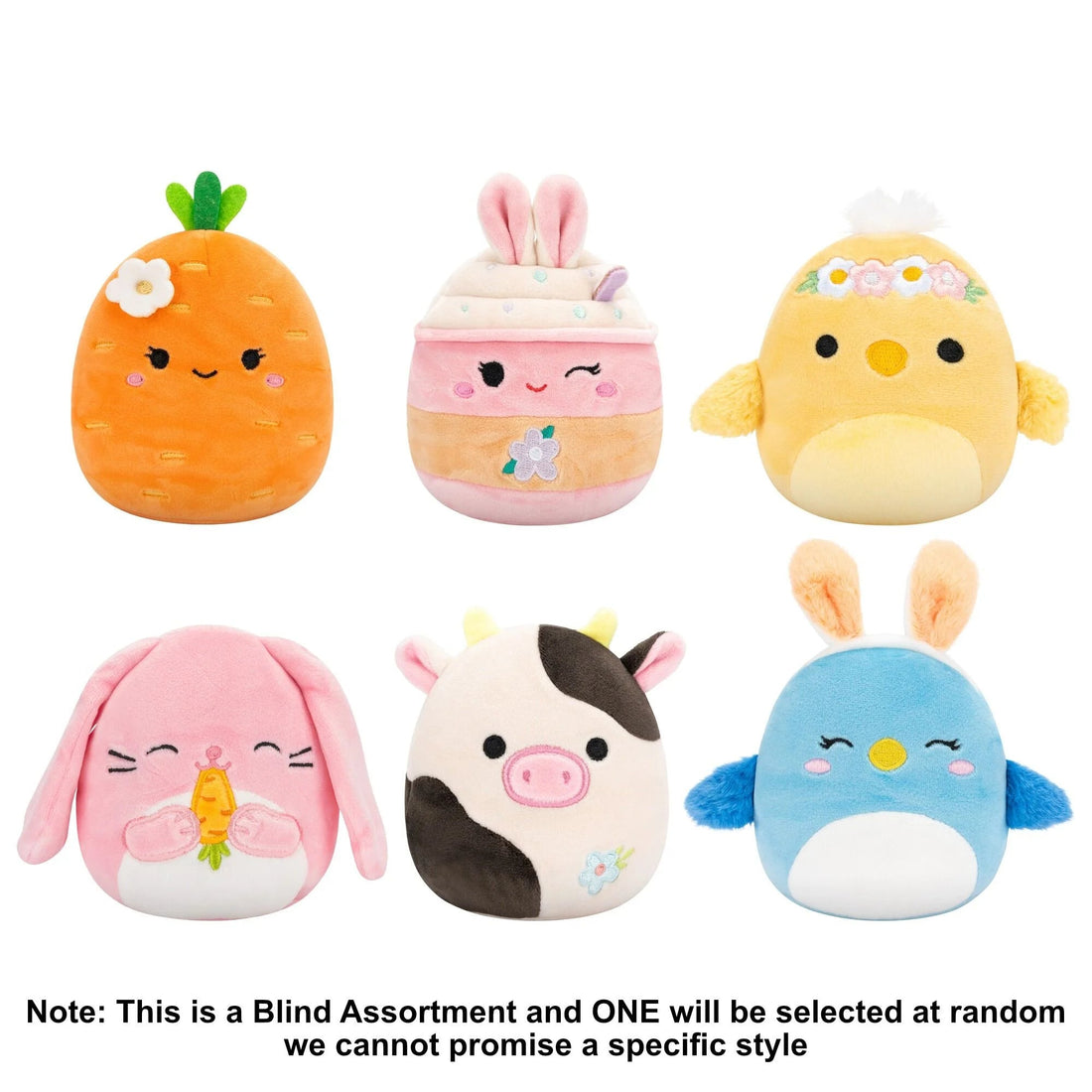 SQUISHMALLOWS EASTER MYSTERY SQUAD BLIND CAPSULE 4"
