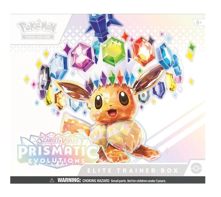 POKEMON TCG SCARLET &amp; VIOLET 8.5 PRISMATIC EVOLUTIONS ELITE TRAINER BOX 