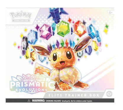 POKEMON TCG SCARLET &amp; VIOLET 8.5 PRISMATIC EVOLUTIONS ELITE TRAINER BOX 