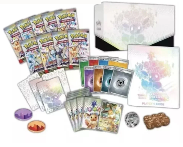 POKEMON TCG SCARLET &amp; VIOLET 8.5 PRISMATIC EVOLUTIONS ELITE TRAINER BOX 