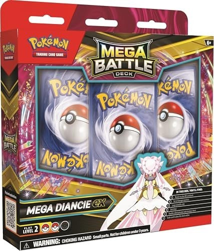 Pokemon TCG Mega Gengar & Mega Diancie ex Battle Deck