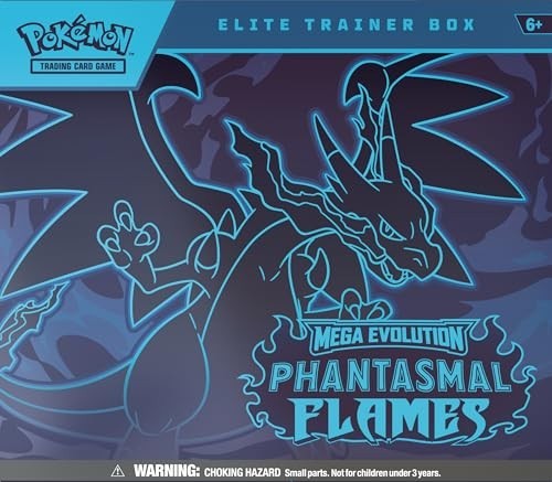 POKEMON TCG MEGA EVOLUTIONS 2 PHANTASMAL FLAMES ELITE TRAINER BOX
