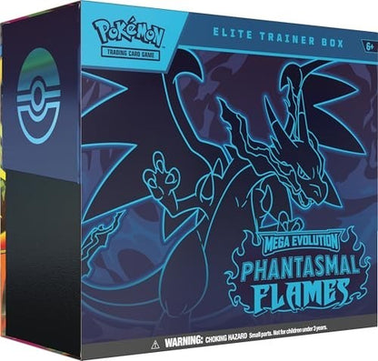 POKEMON TCG MEGA EVOLUTIONS 2 PHANTASMAL FLAMES ELITE TRAINER BOX
