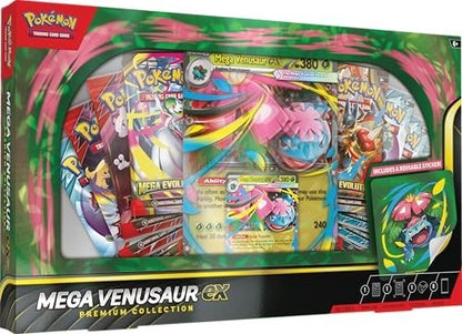Pokemon TCG Mega Venusaur ex Premium Collection Box