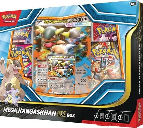 Pokemon TCG Mega Kangaskhan ex Box