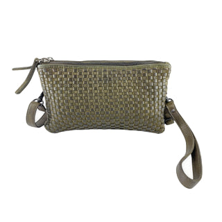 INLEATHERZ SLING BAG OLIVE