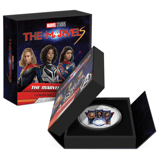 MARVEL - THE MARVELS 1oz SILVER COIN 2023