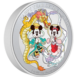 Load image into Gallery viewer, DISNEY LUNAR - HAPPY YEAR OF THE DRAGON 3oz SILVER COIN
