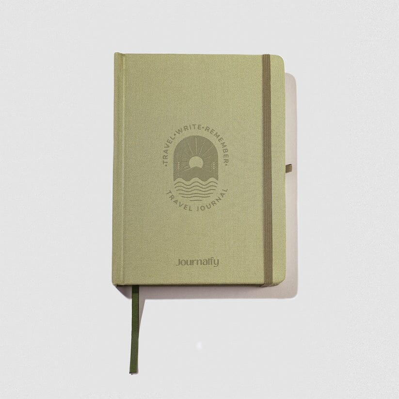JOURNALFY TRAVEL JOURNAL (FOREST GREEN)