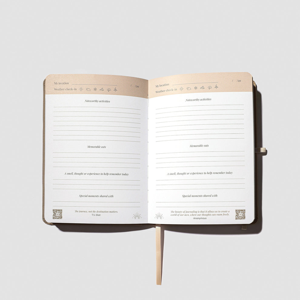 JOURNALFY TRAVEL JOURNAL (FOREST GREEN)