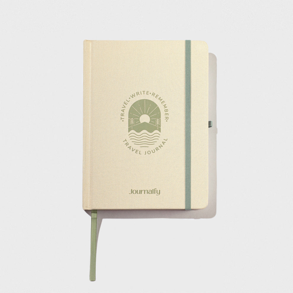 JOURNALFY TRAVEL JOURNAL (SUNLIT SAND)