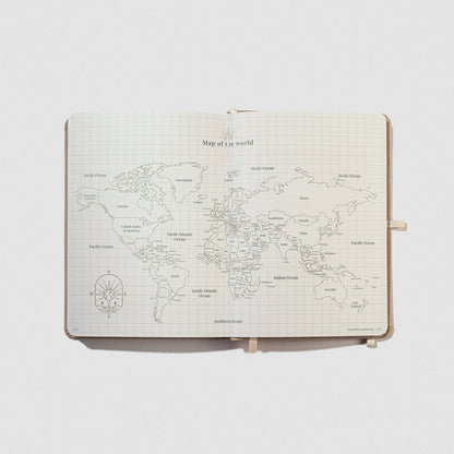 JOURNALFY TRAVEL JOURNAL (SUNLIT SAND)