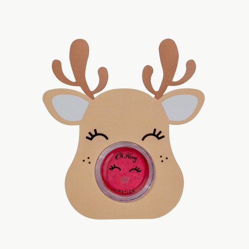 OH FLOSSY LIPSTICK STOCKING STUFFER-RUDOLPH