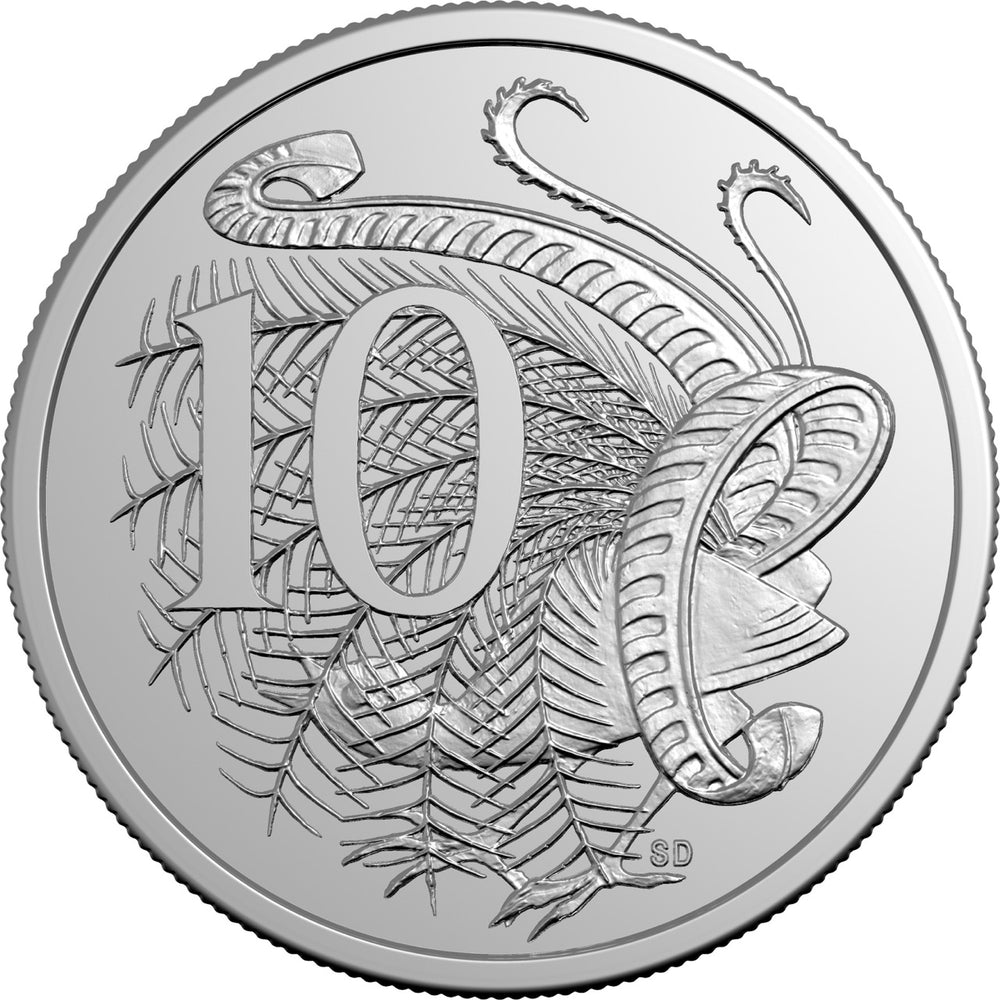 ROYAL AUSTRALIAN MINT 2025 10C CIRCULATED NON-PREMIUM COIN ROLL