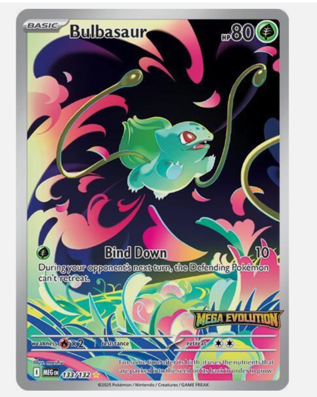 POKEMON BULBASAUR PROMO CARD (SEALED)