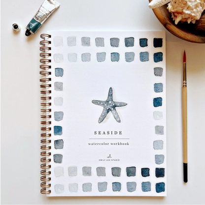 EMILY LEX STUDIO - WATERCOLOUR WORKBOOK - SEASIDE