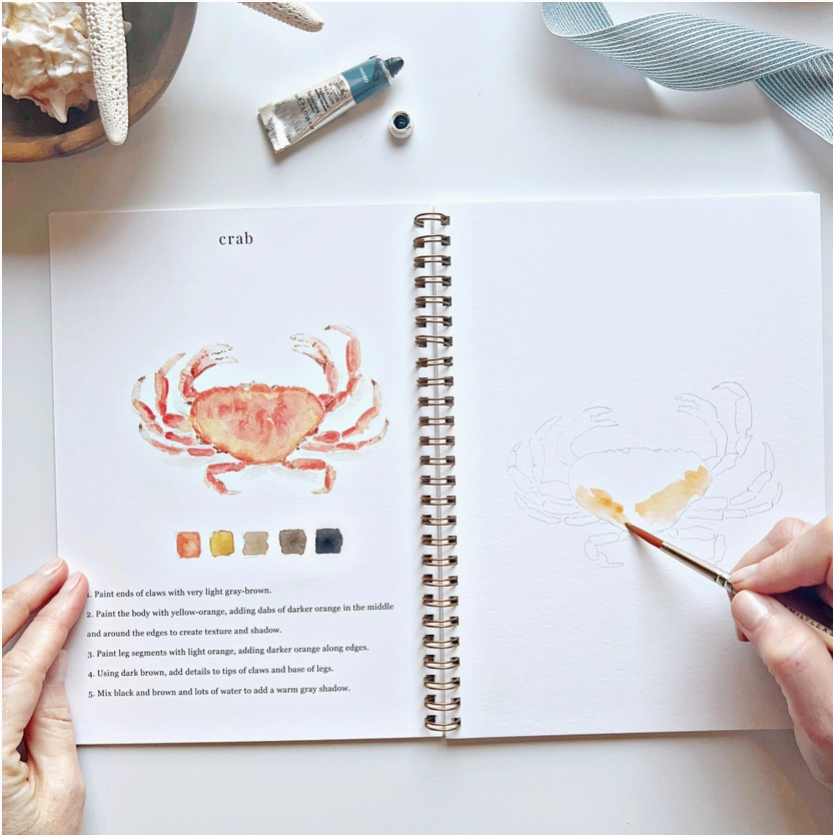 EMILY LEX STUDIO - WATERCOLOUR WORKBOOK - SEASIDE
