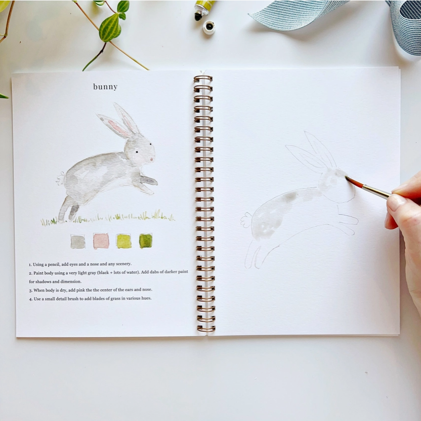 EMILY LEX STUDIO - WATERCOLOUR WORKBOOK - ANIMALS