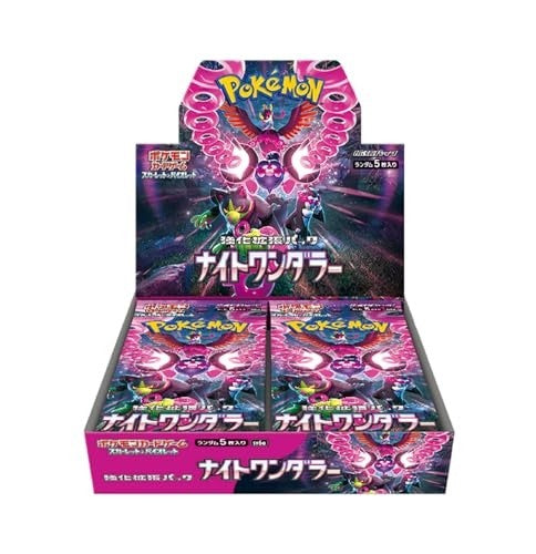 Pokémon Card Game Scarlet &amp; Violet Expansion Pack Night Wanderer Box (Japanese Ver)