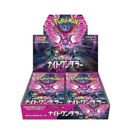 Pokémon Card Game Scarlet &amp; Violet Expansion Pack Night Wanderer Box (Japanese Ver)