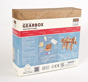 UGears Gearbox Educational Wooden Kit